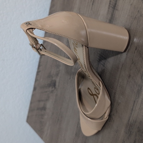 *Single Shoe Right Foot* Sam Edelman Yancy Block Heel Ankle Strap Sandal Size 9 - Picture 9 of 11